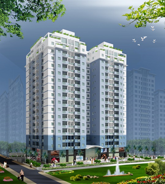 phoi canh Tecco tower - Dự án khu chung cư Tecco Tower – Quận Thủ Đức