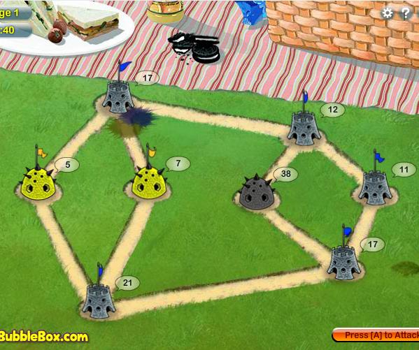 Tro choi cuoc chien sau bo - Game Cuộc Chiến Sâu Bọ