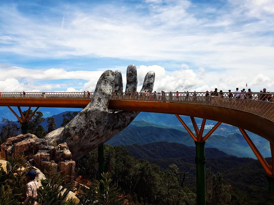 cau vang ba na hills da nang 3 - Cầu Vàng - điểm tham quan Đà Nẵng không thể bỏ qua