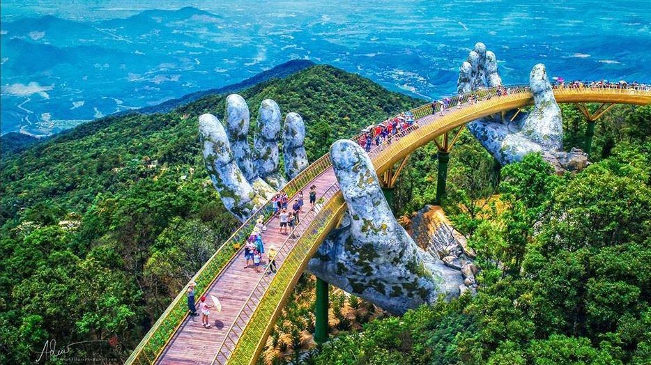 cau vang ba na hills da nang 5 - Cầu Vàng - điểm tham quan Đà Nẵng không thể bỏ qua