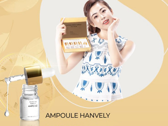 whitening perfect ampoule loai tot cua hanvely han quoc - Ampoule loại nào tốt và được ưa chuộng nhất hiện nay?